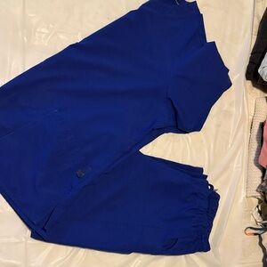 WonderWink Women's Scrub Set in Royal Blue